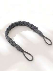 Chặn cửa kiểu cổ điển - Miếng chặn cửa chắc chắn, lắp đặt không cần dụng cụ, rào chắn cửa trang nhã cho nhà/văn phòng, bảo vệ sàn/tường, kẹp cửa trang trí dùng trong nhà/ngoài trời - Chất liệu polyester bền chắc, màu xám/trắng. - Nhiều màu - Xem 5