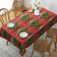 1 buc/10 buc Plic de Crăciun cu Fructe de pădure Roșii, Decor de Masă, Potrivit pentru Cină și Picnic, Față de Masă Impermeabilă și Rezistentă la Pete, Ușor de Curățat pentru Petrecere la Masă, Decor Dreptunghiular pentru Casă, Potrivit pentru Masă, Bar, Masă de Cafea, Picnic în Aer Liber, Terasă la Restaurant, Decor de Petrecere, Cadou pentru Sărbători, Utilizare în Interior și Exterior, Disponibil în Mai Multe Dimensiuni