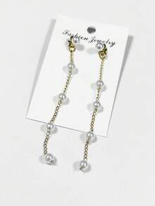 假珍珠裝飾耳夾裝配件