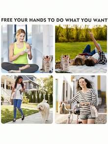 1个男女通用可调节肩带保温加厚水瓶套，时尚毛绒水瓶套，带多个口袋，可存放水瓶、手机、钥匙等物品