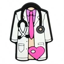 13 piezas Serie de enfermera DIY Encantos para llavero de zapato, sandalias, bolsas de playa, Encantos de zapato de PVC para zuecos, Decoraciones populares de alta calidad, Accesorios, Excelentes regalos para Navidad, cumpleaños, fiesta