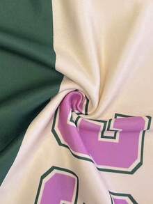 In Autumn And Winter, The New Sports Street College Style Plus Size Number Print Drawstring Waist Pants Are Suitable For Music Festivals, Concerts, Stages And Stage Performances, Daily Travel