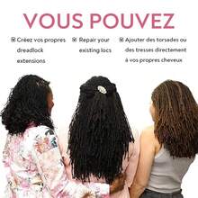 CEXXY Afro Kinkys Bulk Human Hair For Braiding - Kinky Curly, 100% Human Hair - Soft, Heat-Resistant & Dyeable - Ideal For Micro Braids, Twists And Crochet Locs - SPure Natural - 查看 11