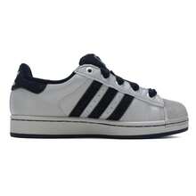 Adidas Originals SUPERSTAR II Low-Top Sneakers, Unisex Casual Commuting & Travel Shoes With Shock Absorption, Lightweight Soft Sole, JP8760 - Light Grey/black - View 2