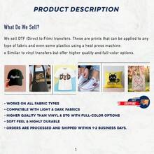 Custom Text DTF Transfer, Custom Photo Ready To Press, Personalized Heat Press, Make Your Own Dtf, Custom Text Iron On Transfer, Custom Dtf