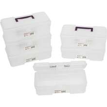 9912 Caja de herramientas de plástico ProBox de 12 pulgadas, roja - A - Ver 2