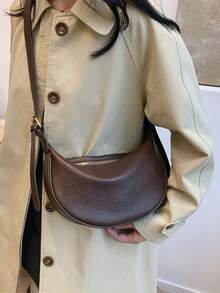 Half Moon Shoulder Hobo Bag Purses For Women Small Crossbody Bags Crescent Shoulder Bag Hobo Handbag With Adjustable Strap