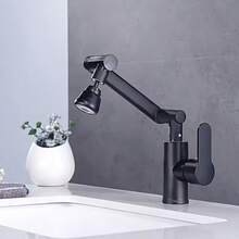 三功能旋转厨房水龙头 - 多功能冷热水龙头，带 3 种喷水模式，现代设计，单孔安装，包含配件，厨房水龙头，现代浴室装置，耐用塑料结构 - 彩色 - 查看 9