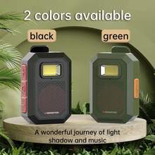 Monster AirRock X901 Original Wearable Portable Bluetooth 5.4 Speaker Magnetic Clip-On Sound Box TWS Stereo IPX67 Waterproof Subwoofer Wireless Portable Outdoor Mini Lighting Audio