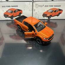 Burago 官方授權正版 1/64 比例合金車模 Mercedes-Benz Ford Cadillac Chevrolet 真實感壓鑄金屬小車模型 裝飾迷你收藏車模 - 2019年式福特Ranger - 查看 9