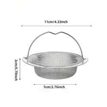 Sink Drain Basket Stainless Steel Sink Strainer For Most Kitchen,Kitchen Sink Strainer,Sink Strainers With Large Wide Rim For Kitchen Sinks,For Kitchen Sink/Bathroom Bathtub Wash Basin Floor Drain Balcony Drain Hole.It's The Perfect Choice For Christmas And Halloween Parties And Gatherings.
