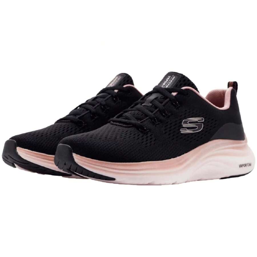 Skechers أحذية الجري الاحترافية للسيدات - الأسود - مشاهدة 1
