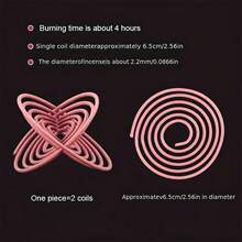 22/50/100 piezas Incienso en espiral con fragancia de Sakura de primera calidad, incienso en espiral con aroma a Sakura, adecuado para meditación, yoga, decoración del hogar, oficina, purificación del aire del hogar, excelente regalo para Acción de Gracias, Pascua y otras festividades