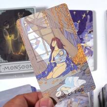 The Monsoon Deck Of Cards For Mystical Divination & Fortune Telling Game