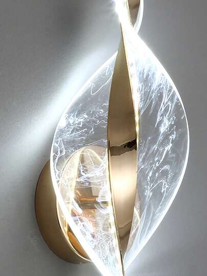 1PC/ Contemporary Curved Wave Wand Verlichting Dimmable Acrylic Sconce Ambient Bedroom, Hallway, Entryway Lighting, Versatile ative Fixture Moderne Home Commercial Spaces view 6