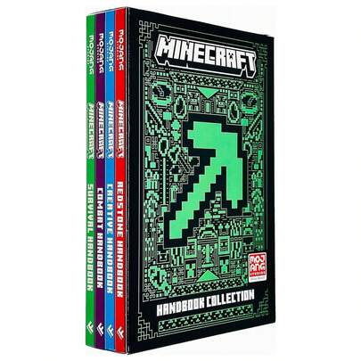 Minecraft: The Complete Handbook Collection By Mojang AB: 4 Books Box Set - Ages 8-10 - Hardback