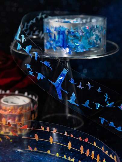 have a good day 1卷2米欧式剪贴簿和纸胶带，创意美学贴纸，DIY装饰拼贴工艺用品，节日礼物，个性化剪贴簿学校文具剪贴簿用品趣味贴纸笔记本电脑贴纸Kindle手机贴纸