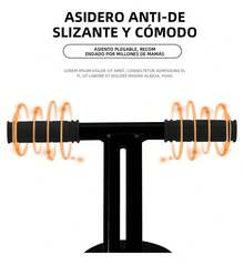 Asiento Niños Bicicleta Eléctrica En Forma U Con Cinturón Negro