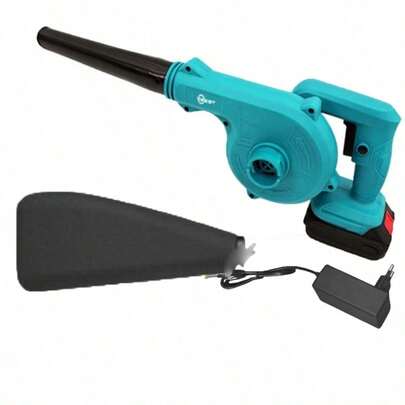 Soplador de hojas eléctrico con mango antideslizante, mini plumero, batería de larga duración para limpieza del hogar