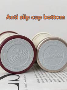SNOOPY 1pc 530ml Stainless Steel Vacuum Insulated Tumbler, Large Capacity Coffee Cup, Car Cup, Outdoor Portable Straw Cup With Lid, Keeps Drinks Cold - Multicolor - View 7