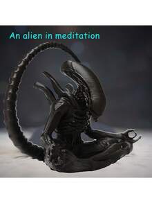 1 st mediterande utomjordisk figur, kreativ design för personlig atmosfär, lämplig för samling, trädgårdsdekor, yoga, julklapp