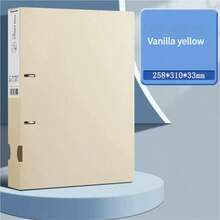 A4 Loose Leaf File Folder, Office Document/Test Paper Storage Binder, 2-Ring D-Ring Punch Folder