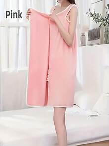 Women's Extra Large Bath Towel, Sauna Bathrobe, Bathrobe With Pockets - Soft Extra Large Towel And Bathrobe, Modern Elegant Design, Blue And White Striped Pattern, Durable Quick-Dry Fabric, High-Quality Rectangular Bath Towel, Suitable For Home Use