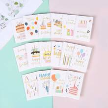 16张混合图案贺卡