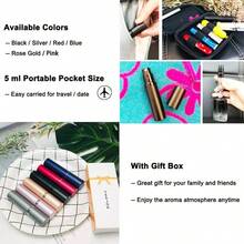 Perfume Spray Atomizer, Travel Essentials Women Men, Refillable Perfume Bottles, Perfume Spray Container, Portable Easy Pump Refilled 5ml Bottle Flying, Purse, Vaction - Silver - View 4