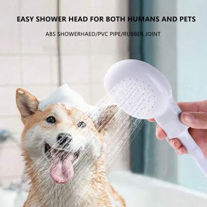 Multifunktionaler Wasserhahn Duschkopf Ablauffilter Schlauch Spüle Waschkopf Duschverlängerung Badezimmer Haustier Bade- und Reinigungszubehör