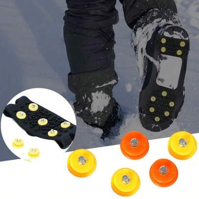 30 Outdoor Shoe Covers, Anti Slip Artifact, Snow Climbing Shoe Studs, Climbing Anti Slip Studs, Ice Claws, Anti Slip Shoe Claws