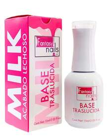 #08 Milk- Gel Base Traslucida para uñas Fantasy Nails - Milk - Ver 3