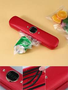 GENAI Multi-Functional Food Vacuum Sealer, High-Efficiency Vacuum Sealer, Kitchen Essential, Suitable For Dry/Wet/Oily/Powdery Foods - EU C Type Plug(220-240V) - View 9