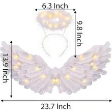 CLONG Fallen Angel Costume Wings For Girls Devil Wings For S Halloween Women