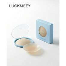 1 Pairs Nipple Covers Nipple Covers For Women Cakes Bra Sticky Adhesive Silicone Nipple Pasties With Travel Box - Cà phê sữa - Xem 9