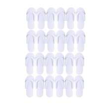 12/24 Pairs Pedicure Slippers For Guests Foam Disposable Flip Flops Pedicure Shoes Sandals Bulk For Women Spa Party Supplies - Multicolor - View 16