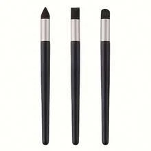 3pcs Oil Pastel Set | Smudge Stick, Blending Stump, Sponge Ball For Rendering, Painting Tools Suitable For Art Painting, Sketching, Blending, Art Supplies, Suitable For Artists, Beginners, Teachers