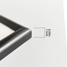 1pc Or 5pcs Semi-Circle Photo Frame, Classic & Durable Christmas Photo Frame - Multicolor - View 4