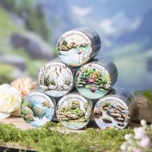 have a good day 2m/Roll Fresh Natural Theme Washi Tape, Creative Aesthetic Stickers, DIY Decorative Collage Craft Supplies, Holiday Gifts, Personalized Scrapbooking School Stationery