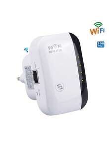 Extensor WiFi inalámbrico de 300M WiFi Booster para oficina en casa - Blanco - Ver 3
