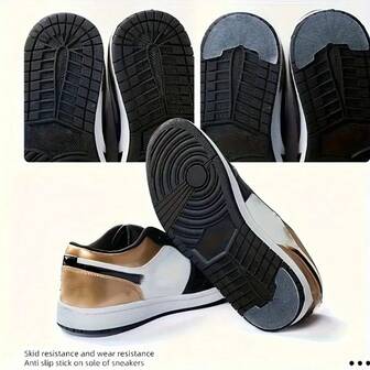 1 对防滑鞋底保护垫，耐磨橡胶鞋底防滑贴，男女适用