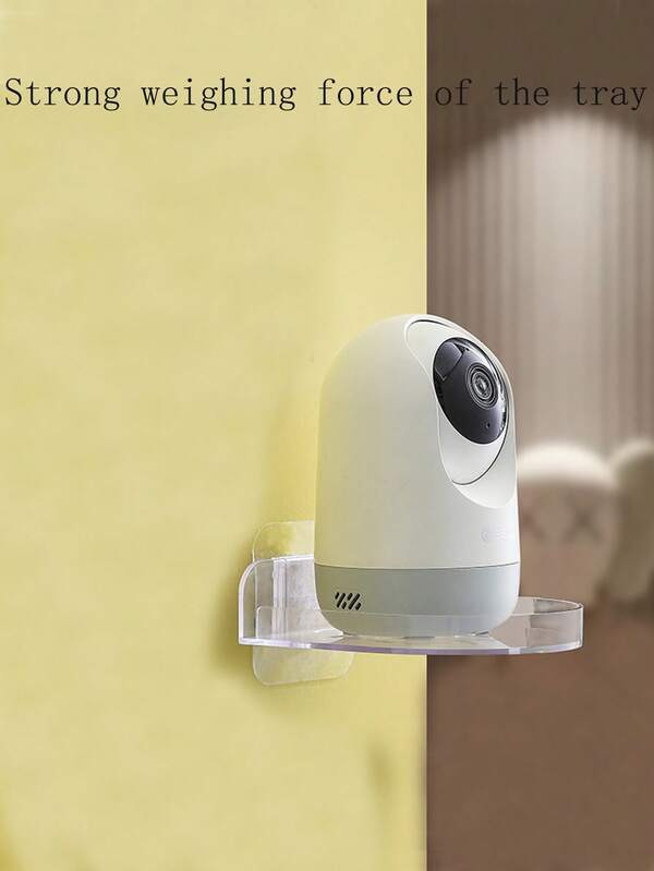 1PC Wall-Mounted Wall-Free Punch-Free Household Camera Rack Mount Mount Universal Monitoring Tray