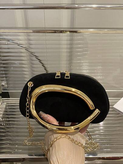 黑色手拿包 - 情人节理想之选，舒适时尚，款式别致，个性化礼物之选，2025年必备单品，独特风格，适合各种场合，品质奢华，价格实惠