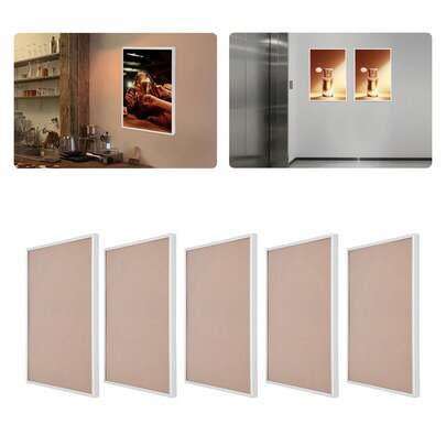 YUNRUX 5 Pieces Picture Frames, Wall Picture Frames, Poster Frames