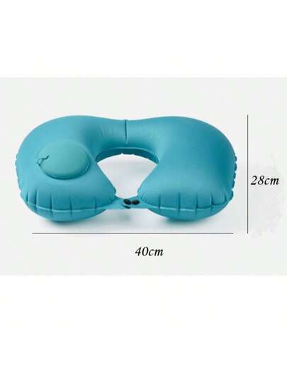 Inflatable Shaped Pillow, Pressure Neck TPU Airplane Milk Zijden Portable Travel view 4