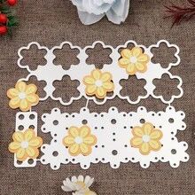 1 件金属花朵切割模具，花朵模切，用于卡片制作剪贴簿冲孔模板相册 2022 新款切割模具