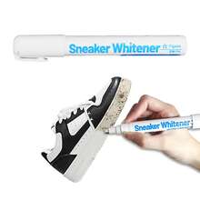 1 stilou de albire a marginilor pantofilor, stilou de reparare, stilou marker, restaurează și curăță pantofi albi mici, albitor și antioxidant pentru marginile pantofilor, stilou de retușare a suprafeței pantofilor albi mici, stilou de reparare a abraziunii și zgârieturilor de la degete de la picioare