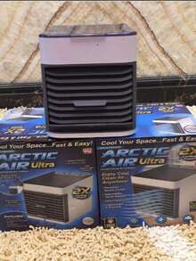 Ventilador de escritorio USB con humidificador de agua integrado FA061 - Blanco - Ver 2