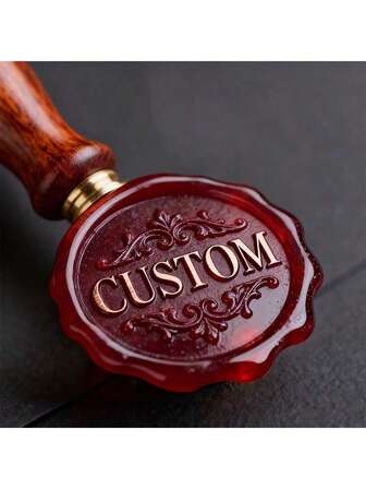 25mm Custom Wax Seal Stamp Kits ,Any Logo Can Be Customized, Personalized Wax Seal Stamp Kit For Wedding Invitations, Custom Wax Stamp For Gift