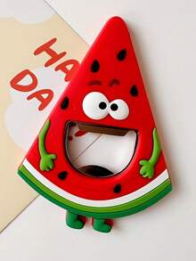 Adorable Cartoon Creative Bottle Opener For Home Use, Beer Bottle Opener And Lid Opener, Suitable For Various Festivals, Outdoor And Home Use,Bottle Opener Party Favors Christmas Gifts,Watermelon Pineapple Kitchen Gadget Bottle Opener